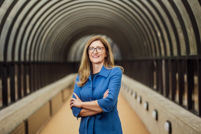 Geraldine Carroll is associate vice-president for graduate and professional studies at the University of Limerick: 'The shift from fossil fuel reliance to renewable energy has created excellent opportunities for engineers, new and mid-profession, to pivot their skills.' Photograph: Brian Arthur