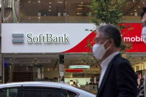 SoftBank shares fall as value of portfolio companies plummet