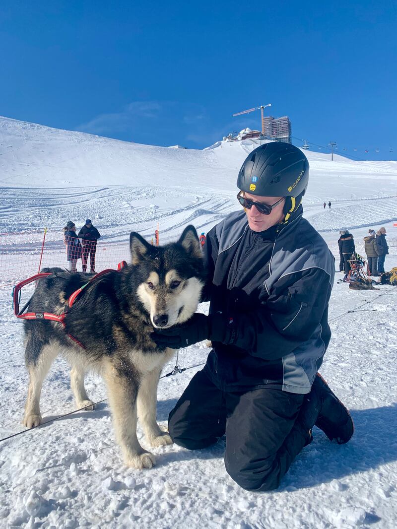 Fergal McCarthy in Villars-sur-Ollon, Switzerland