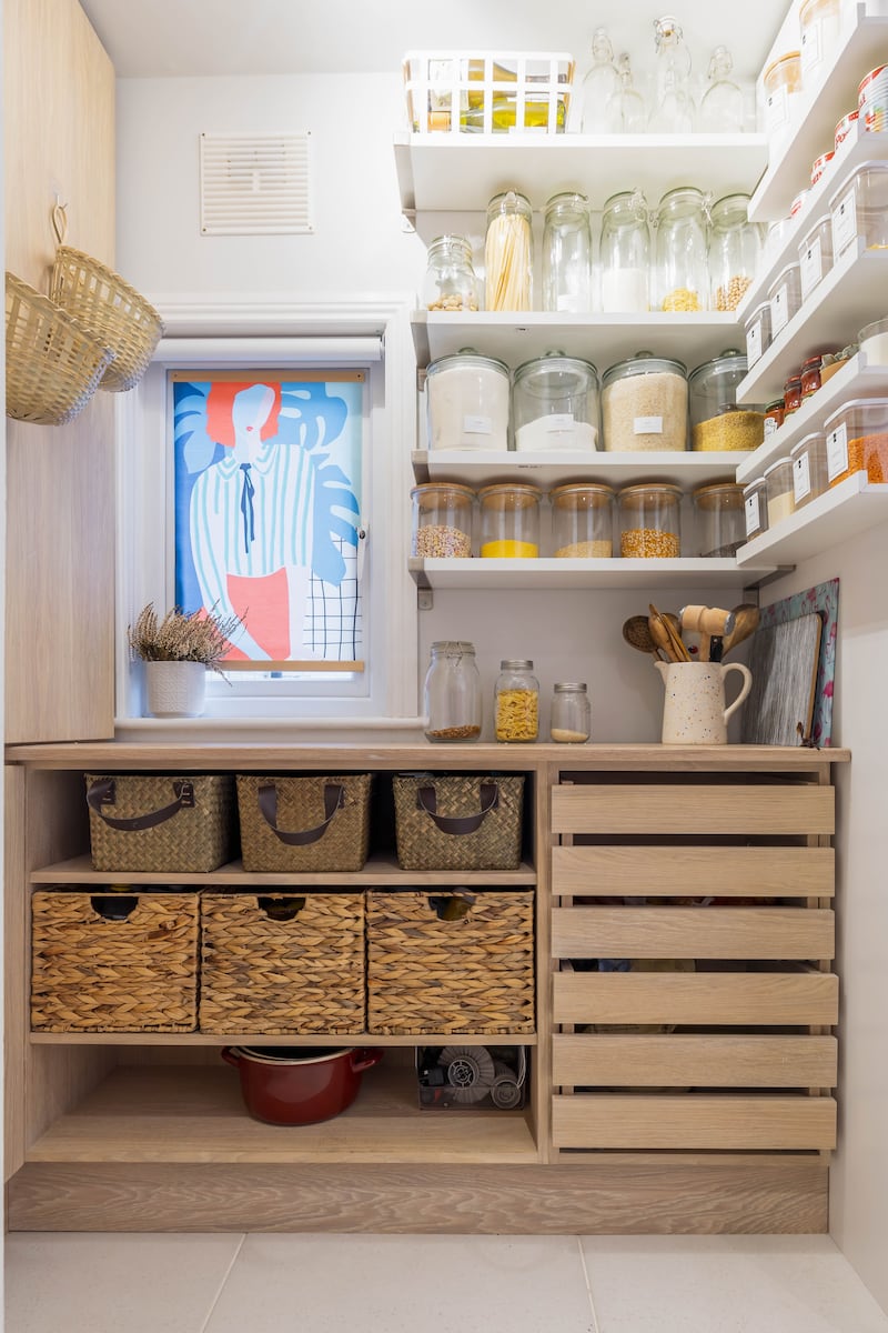 The pantry makes a statement