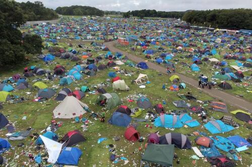 Electric Picnic: Thousands of tents abandoned in exodus