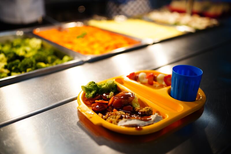 A report to be published in 2023 is expected to propose free school meals for primary pupils by the end of the decade. Photograph: PA