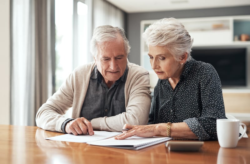 An unfortunate clash between the old-age and widow's pension...