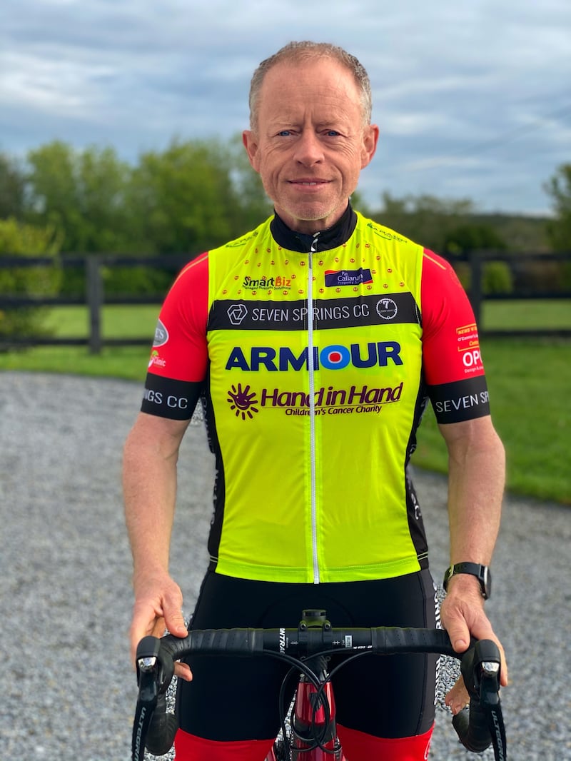 Fine Gael TD Ciarán Cannon who will be attempting to cycle in every county in Ireland in 48 hours.