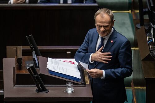 Donald Tusk promises to restore Poland to ‘its rightful place’ 