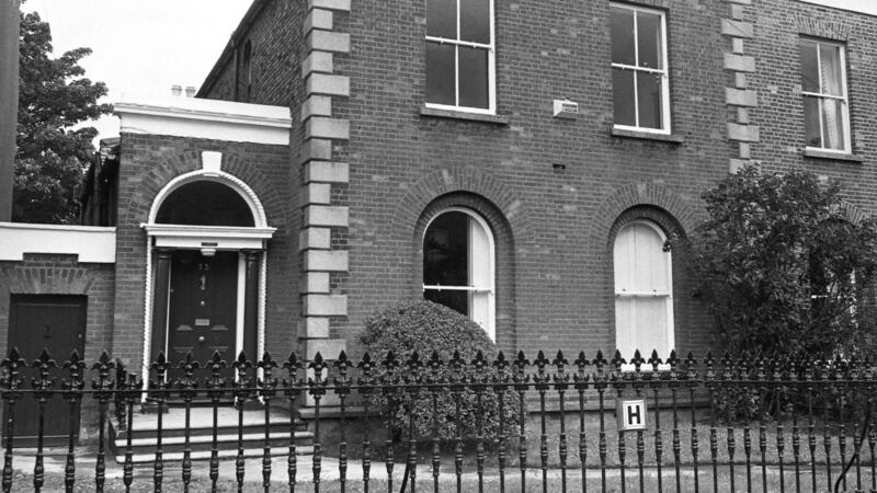 The house at Bloomfield Avenue in Portobello in Dublin where Chaim Herzog lived as a child. Photograph: Paddy Whelan/The Irish Times