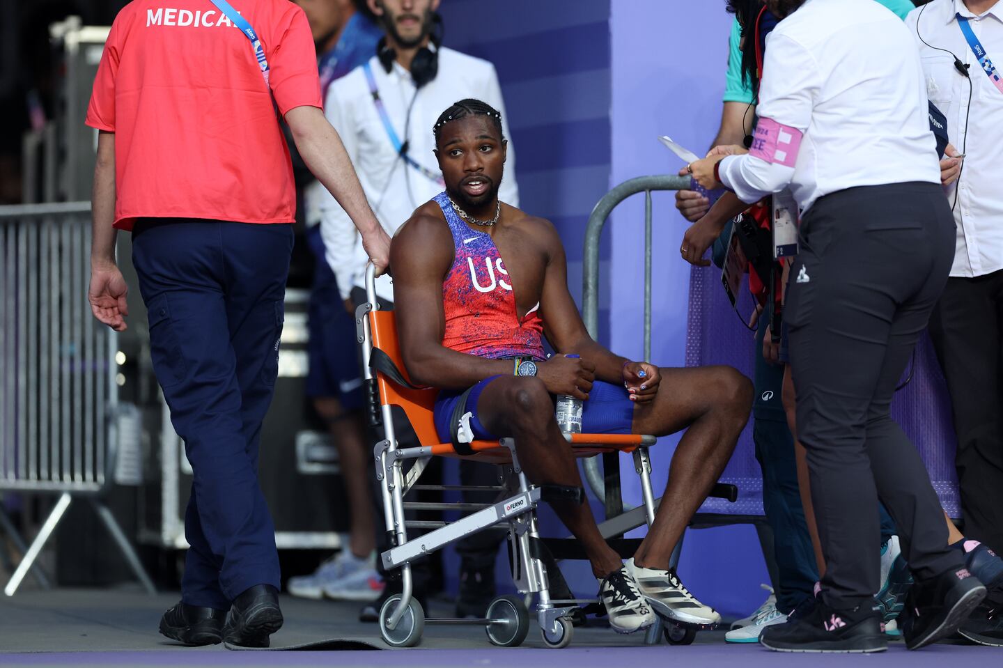 Olympics day 13 as it happened McLaughlinLevrone breaks 400m hurdles