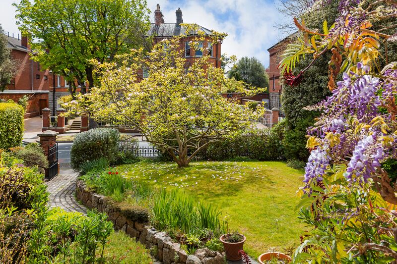 Borh front and rear gardens are one of the highlights of the property