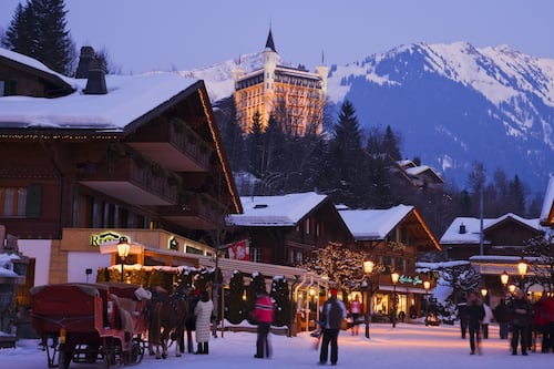 Swiss fantasy in Gstaad Palace