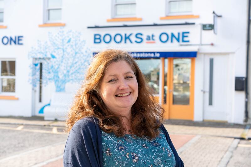 Lisa Murphy, who runs the digital hub at Books at One in Louisburgh, Co Mayo. Photograph: Keith Heneghan