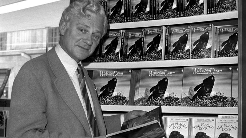 Author Richard Adams has died aged 96. Photograph: PA Wire