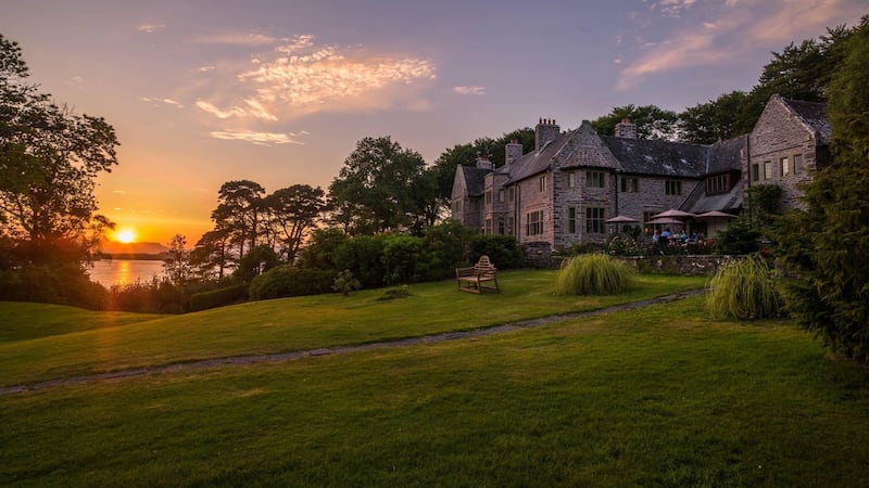 Ard na Sidhe Hotel on Caragh lake in Co Kerry. Photograph: Don MacMonagle