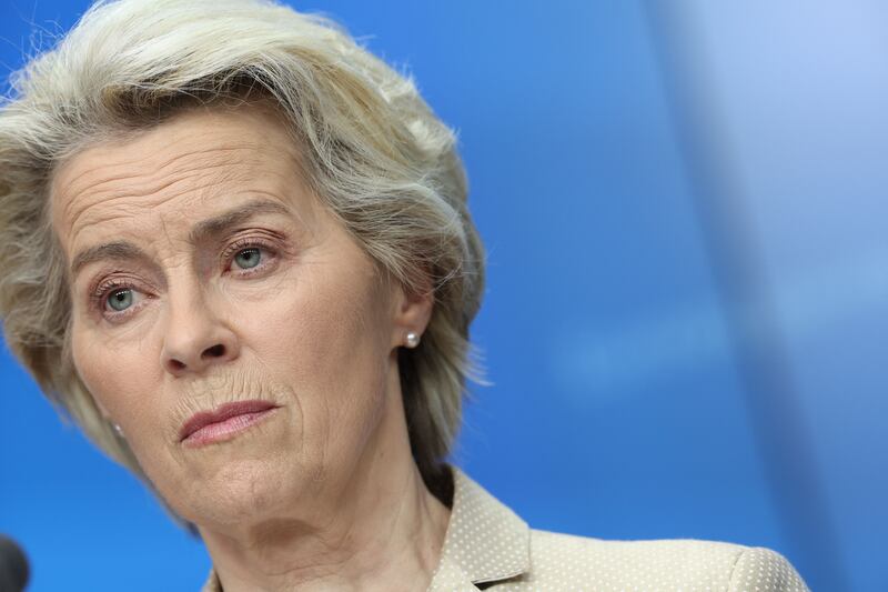 European Commission president Ursula von der Leyen.