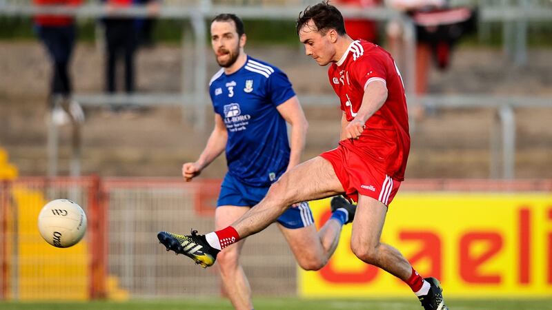 Peter Canavan has all but ruled out taking charge of Tyrone while his son Darragh is playing at senior level with the county. Photograph: Tommy Dickson/Inpho