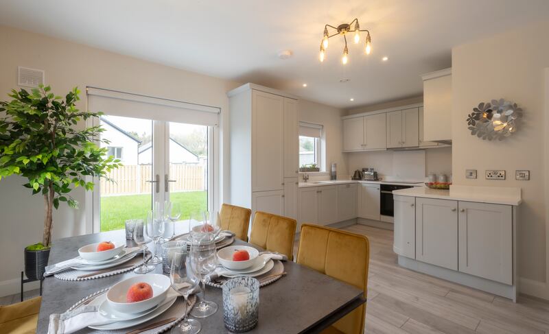 Kitchens come with quartz countertops as standard. Photograph: David Cantwell Photography