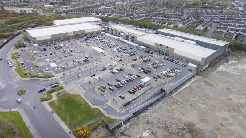 Gateway Retail Park on the west side of Galway city