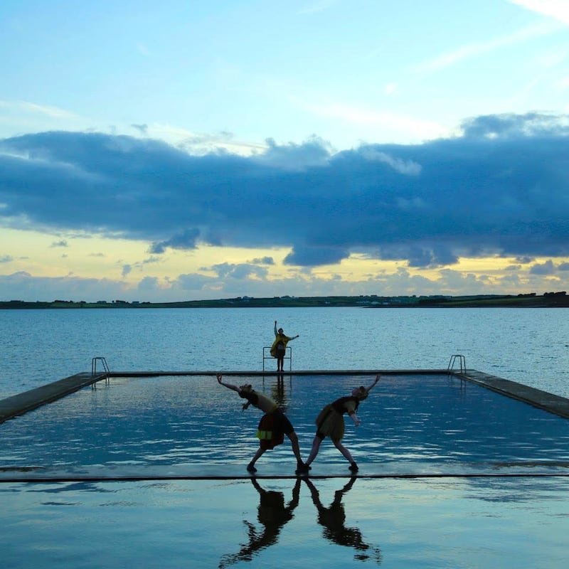 The Performance Corporation's Disappearing Islands. Photograph: Colm Hogan