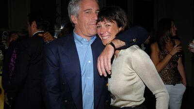 Jeffrey Epstein and Ghislaine Maxwell at an event in New York in 2005. Photograph: Joe Schildhorn/Patrick McMullan/Getty Images