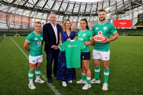 Vodafone signs four-year sponsorship extension with Irish Rugby