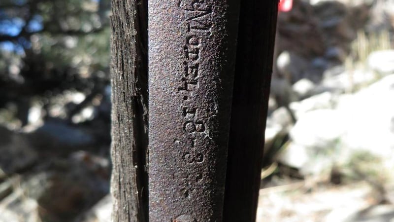 A close-up photo of the Winchester Model 1773 rifle. The weapon will be put on display at the park. Photograph: US  Park Service/Handout via Reuters