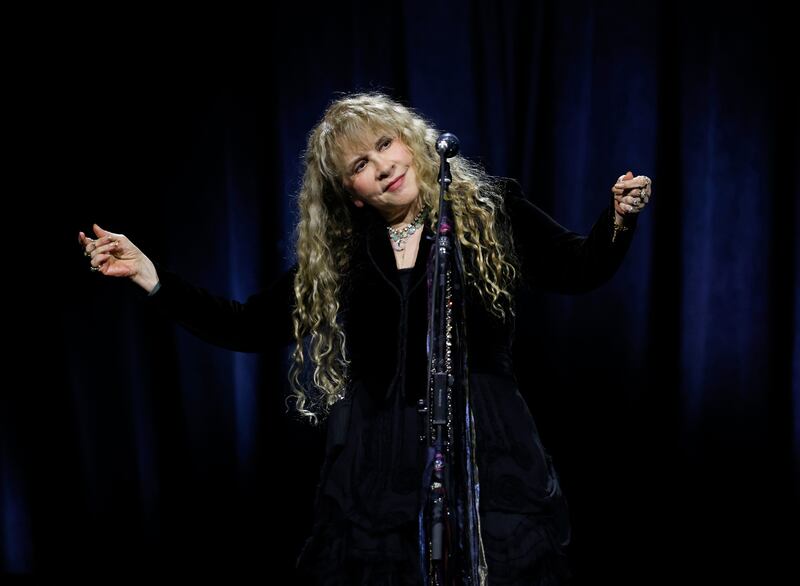 Stevie Nicks performing at the 3arena, Dublin. Photograph: Nick Bradshaw