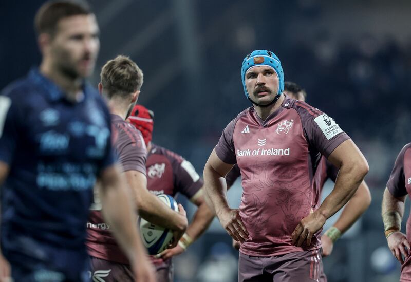 Munster’s Tadhg Beirne. Photograph: Dan Sheridan/Inpho