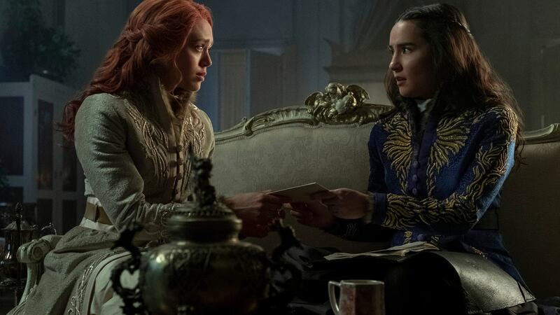 Daisy Head plays Genya Safin, a friend of Alina Starkov (Jessie Mei Li) in Shadow and Bone. Photograph: David Appleby/Netflix