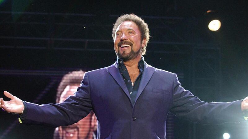 Tom Jones in May 2005, six months before he received a knighthood. Photograph: Barry Batchelor/PA