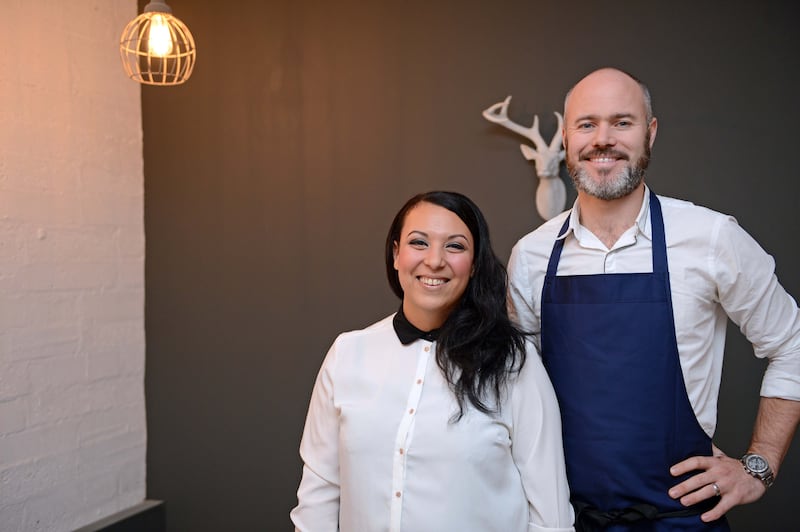 John and Sandy Wyer at their new restaurant Forêt. Photograph: Eric Luke