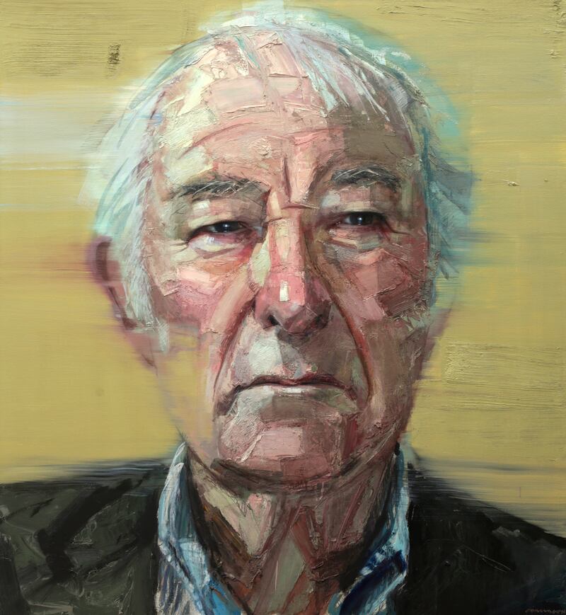 Portrait of Seamus Heaney, 2013, by Colin Davidson. Courtesy of Ulster Museum