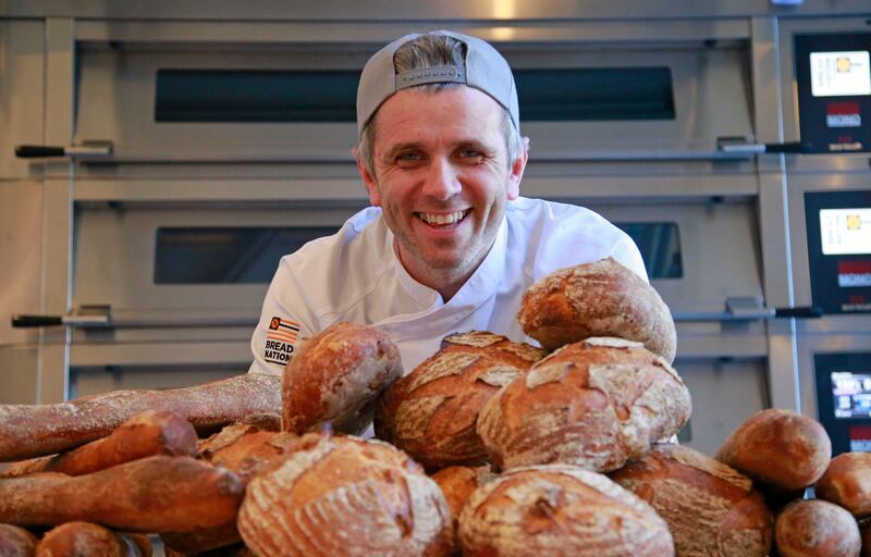 Eoin Cluskey, owner of Bread 41 bakery in Dublin, quashes talk of "knocking back" bread.  Photograph: Nick Bradshaw