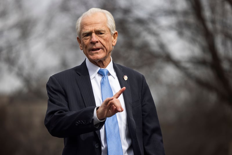 Donald Trump's senior counselor for trade and manufacturing Peter Navarro. Photograph: Jim Lo Scalzo