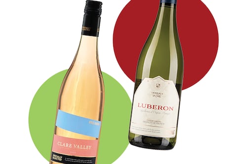 Supermarket wines: a white and a rosé on special offer