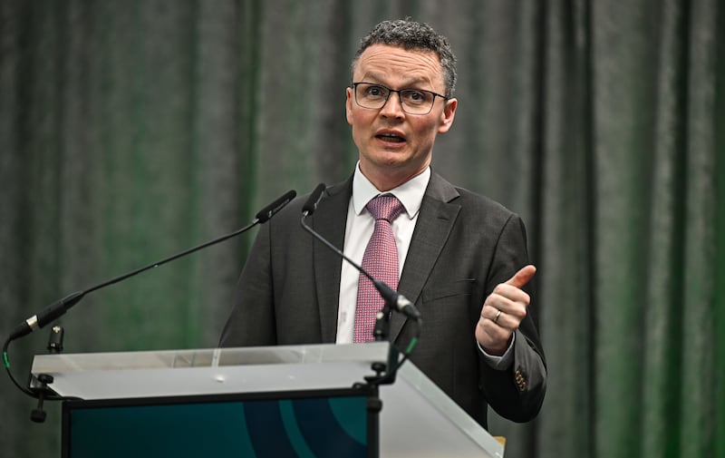 Minister for Sport Patrick O'Donovan: 'We are trying to reflect to the greatest degree possible the participation of men and women, boys and girls.' Photograph: Sam Barnes/Sportsfile