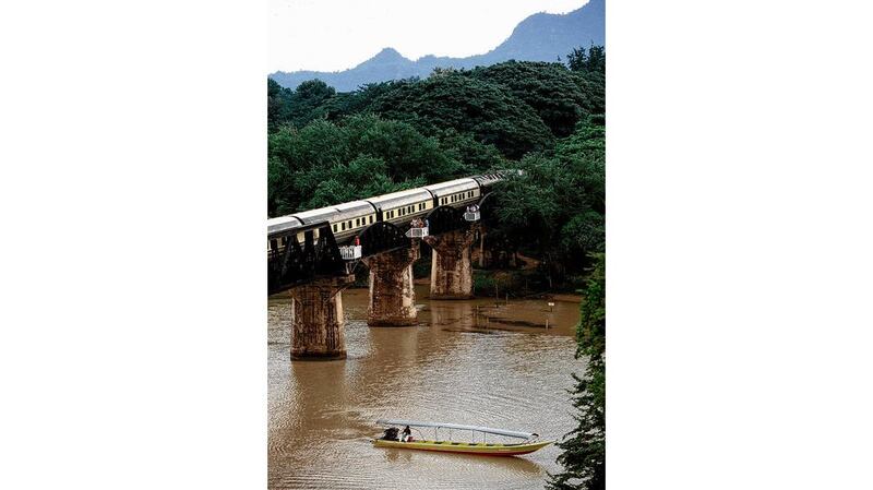 The Orient Express where your cabin awaits and you can relax in the lounge car