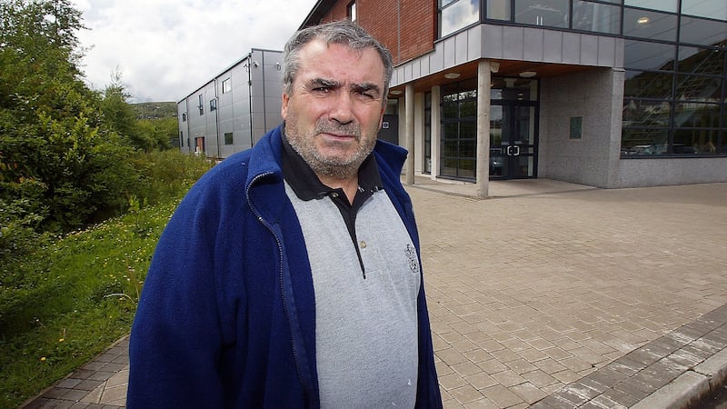 Freddie Scappaticci pictured in west Belfast in 2003