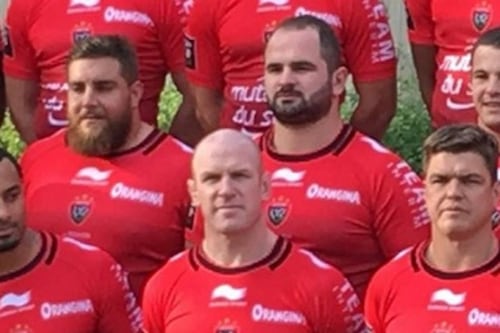 Paul O’Connell gets used to his new Toulon colours