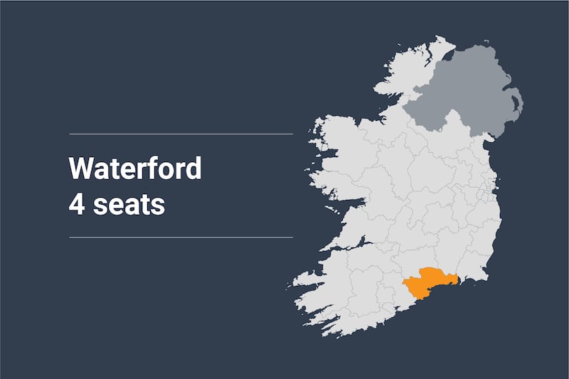 Waterford Constituency map