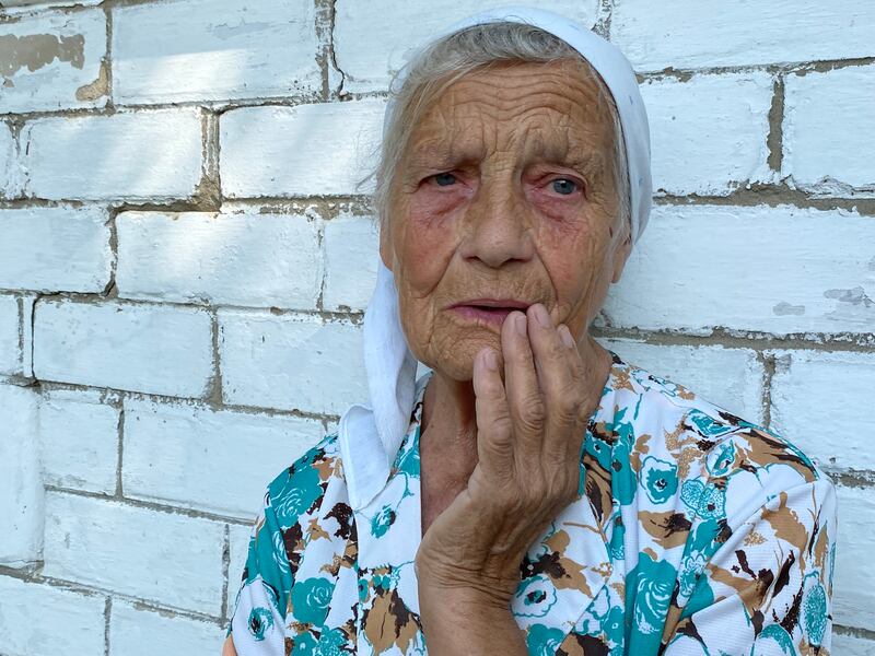 Nadia Kadnichanska (79):  'I can never forgive Russia.' Photograph: Lara Marlowe