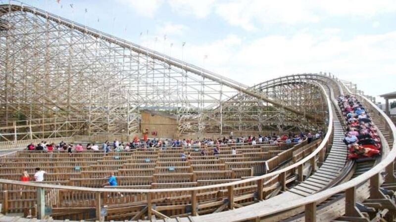 Cu Chulainn rollercoaster at Tayto Park