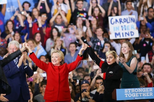 Clinton’s final rally filled with symbolism, hope and concern