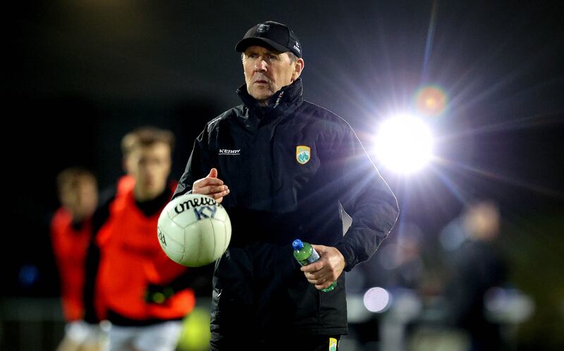 Jack O'Connor, Kerry manager. Photograph: Ryan Byrne/Inpho 