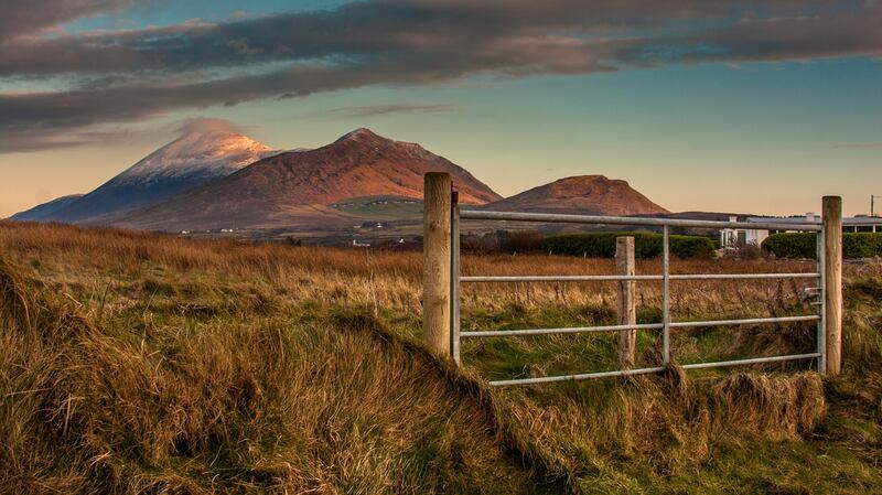 New Year in Mayo exploring the mountains on foot with an expert guide.