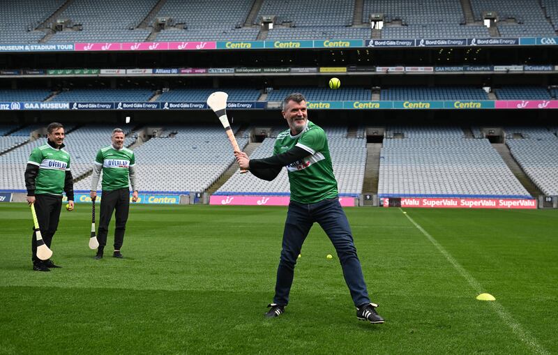 Three football legends embark on a live arena tour around the UK and Ireland. Photograph: David Fitzgerald/Sportsfile 