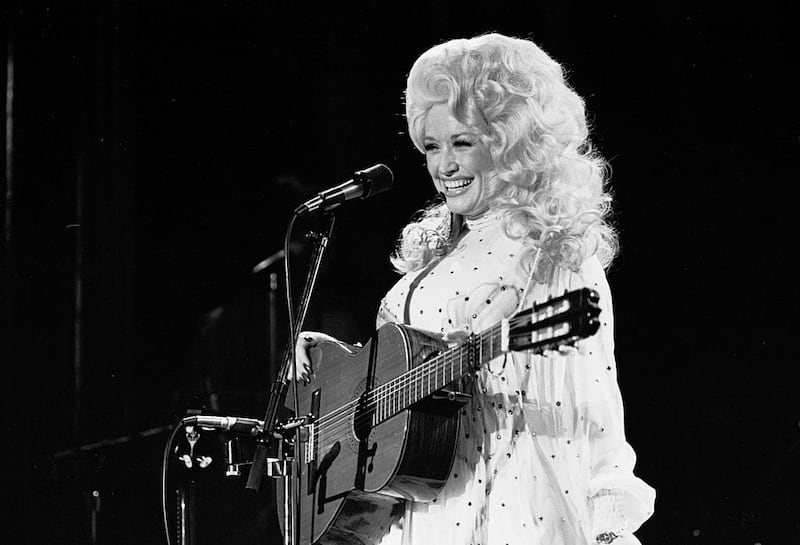 Dolly Parton performing in 1974. Photograph: Richard E Aaron/Redferns