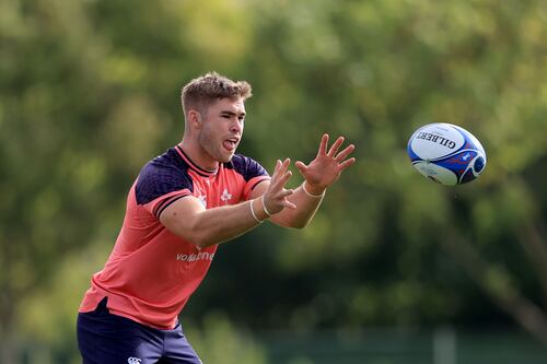 Ireland v South Africa: Jack Crowley set to make bench as Andy Farrell considers 6-2 split 