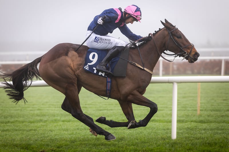 Patrick Mullins onboard Kopek Des Bordes comes home to win. Photograph: Morgan Treacy/Inpho