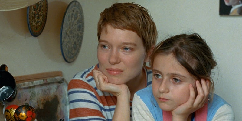 Léa Seydoux and Camille Leban Martins in One Fine Morning. Photograph: Les Films Pélleas