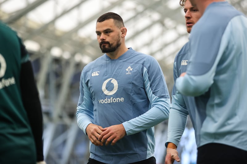 Max Deegan switches to blindside flanker for this game. Photograph: Ben Brady/Inpho