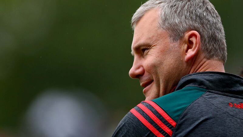 Mayo football manager James Horan is excited by his team’s prospects for the 2020 season. Photograph: Inpho